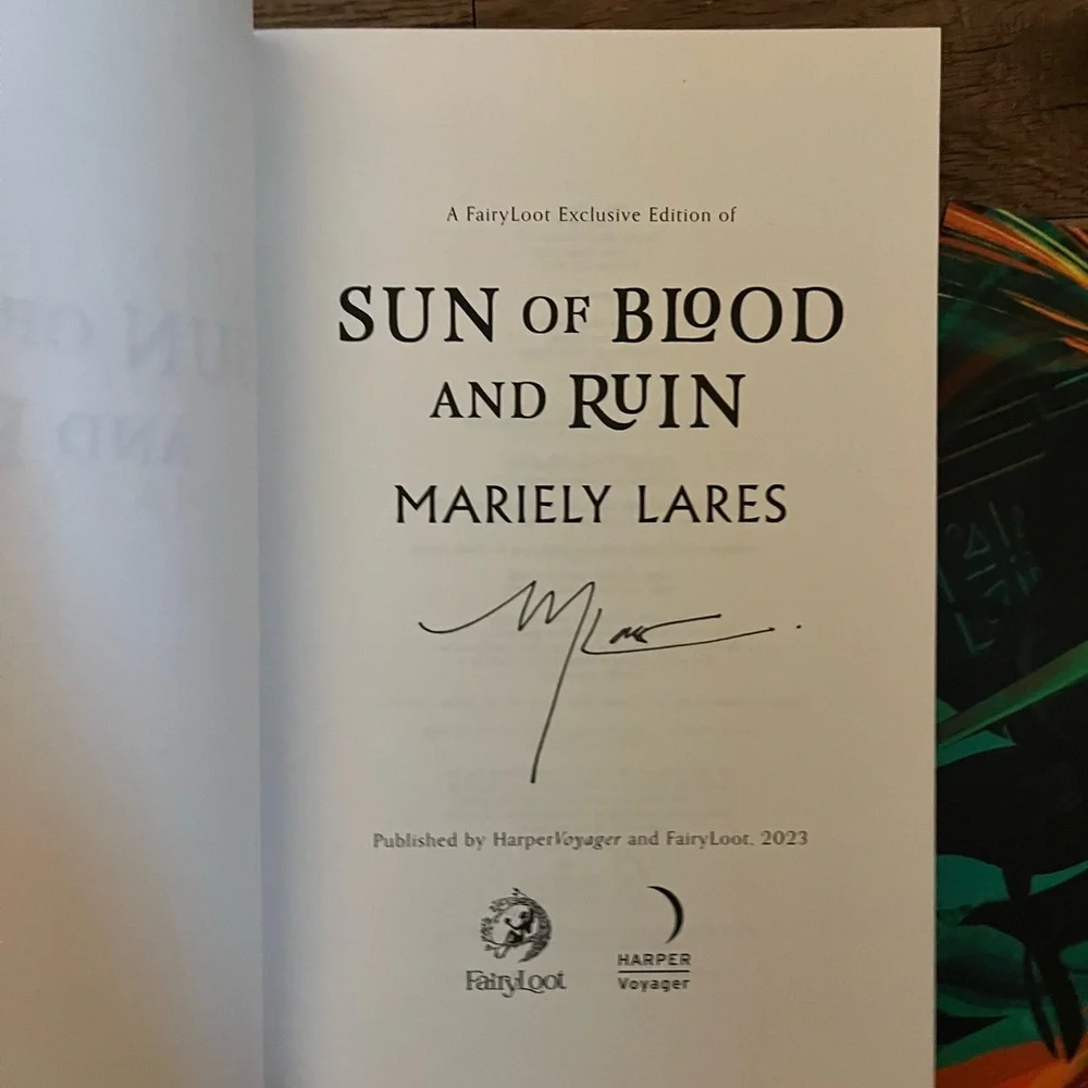 Fairyloot Sun of Blood And Ruin - Picture 7 of 7